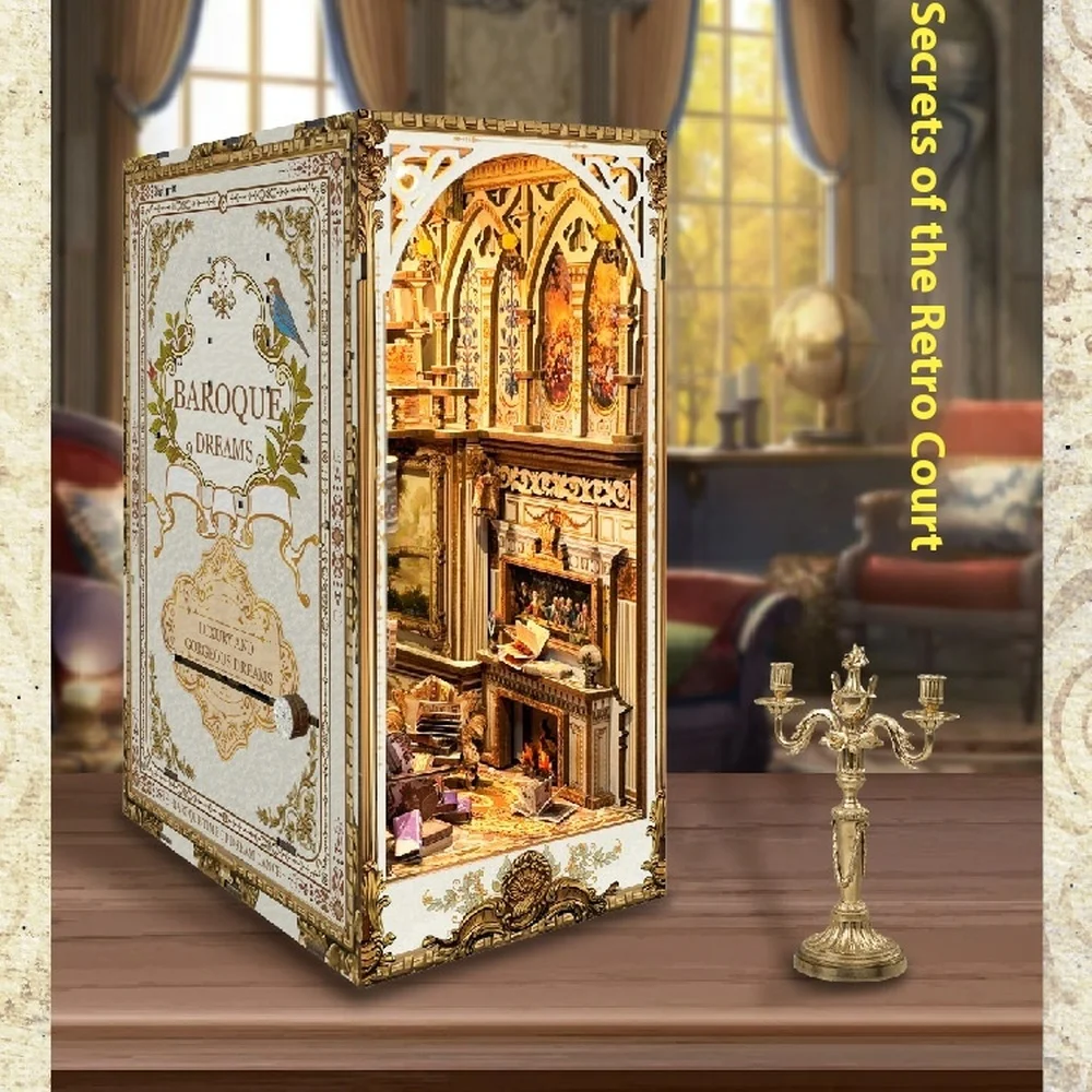 Diy Wooden Book Nook Kit Shelf Insert - Diy Wooden Book Nook Shelf Insert