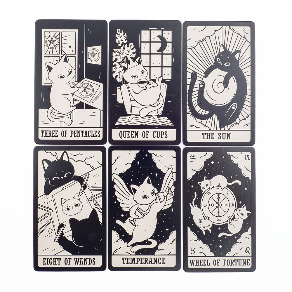 Kitten Tarot Deck 78Pcs Cute B - Tarot Deck With Guidebook review and price