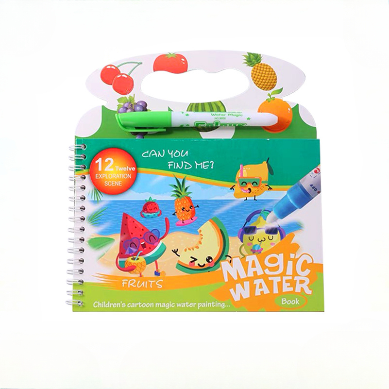 Children's Magic Water Paintin - Reusable Water Magic Coloring Book review and price