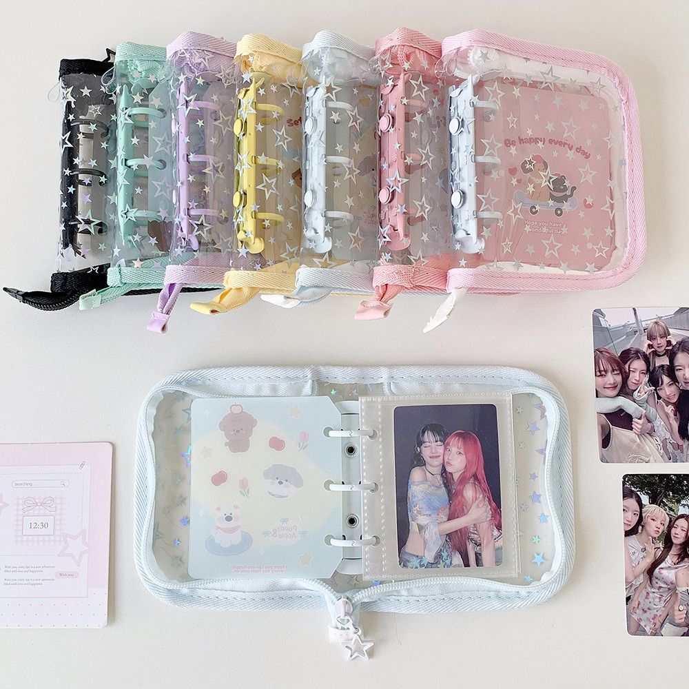 1pc Portable PVC A8 Card Binde - Kpop Photo Card Binder 3 Inch review and price
