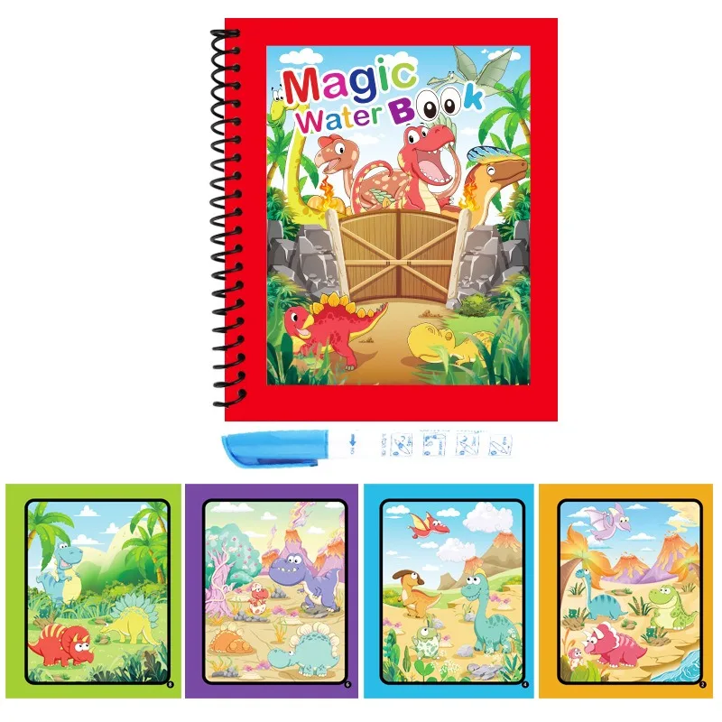 1Pc Reusable Magic Water Book  - Reusable Water Magic Coloring Book review and price