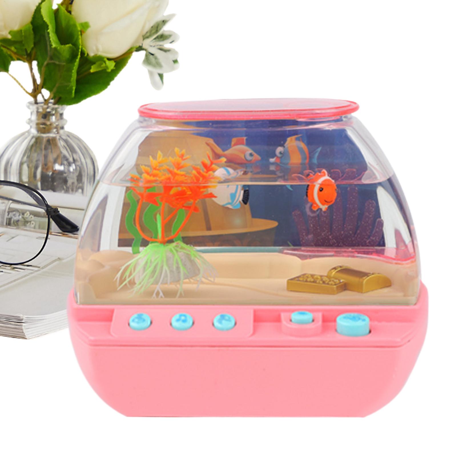 Toy Fish Tank Home Decoration  - Music review and price