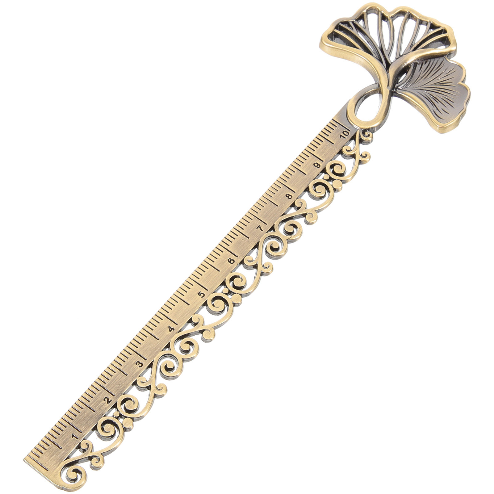 Metal Hollow Ginkgo Bookmark R - Stationery Books review and price