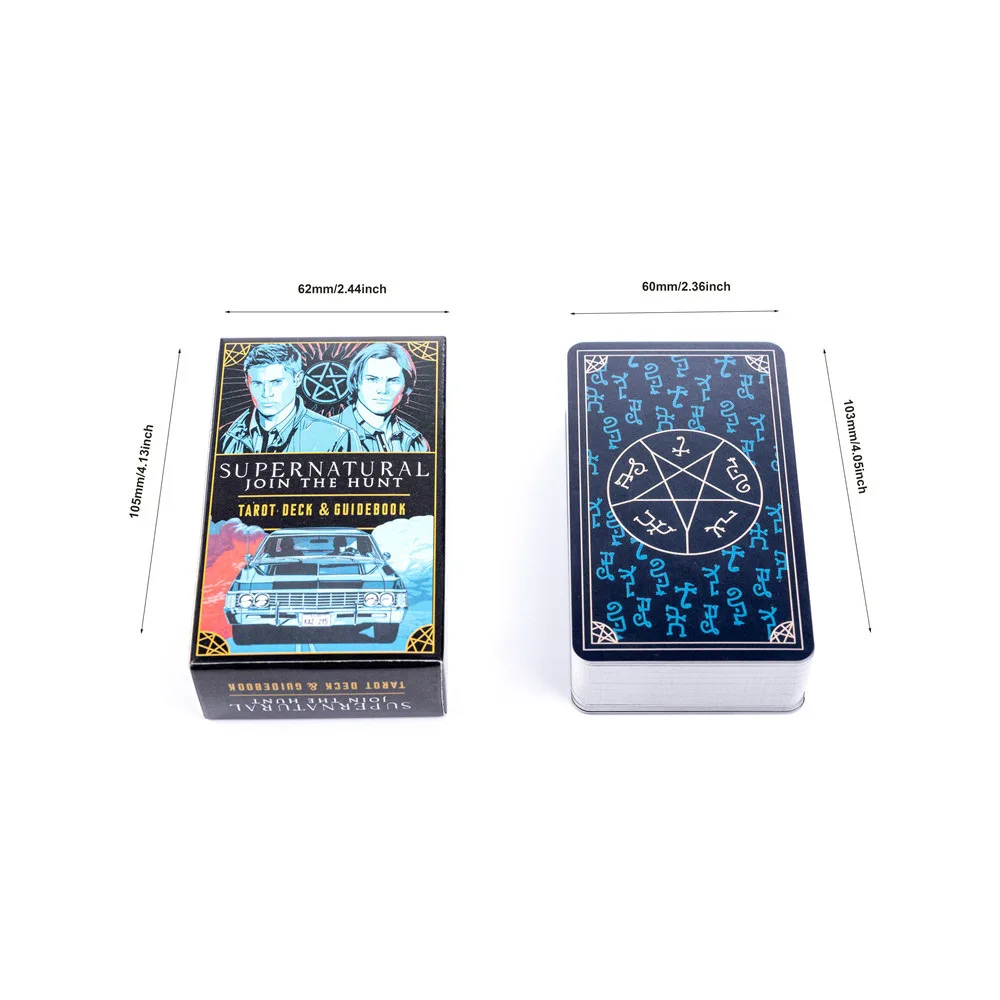 Supernatural Tarot Deck and Gu - Tarot Deck With Guidebook review and price