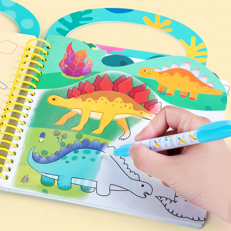 Magic Water Drawing Book for K - Reusable Water Magic Coloring Book review and price