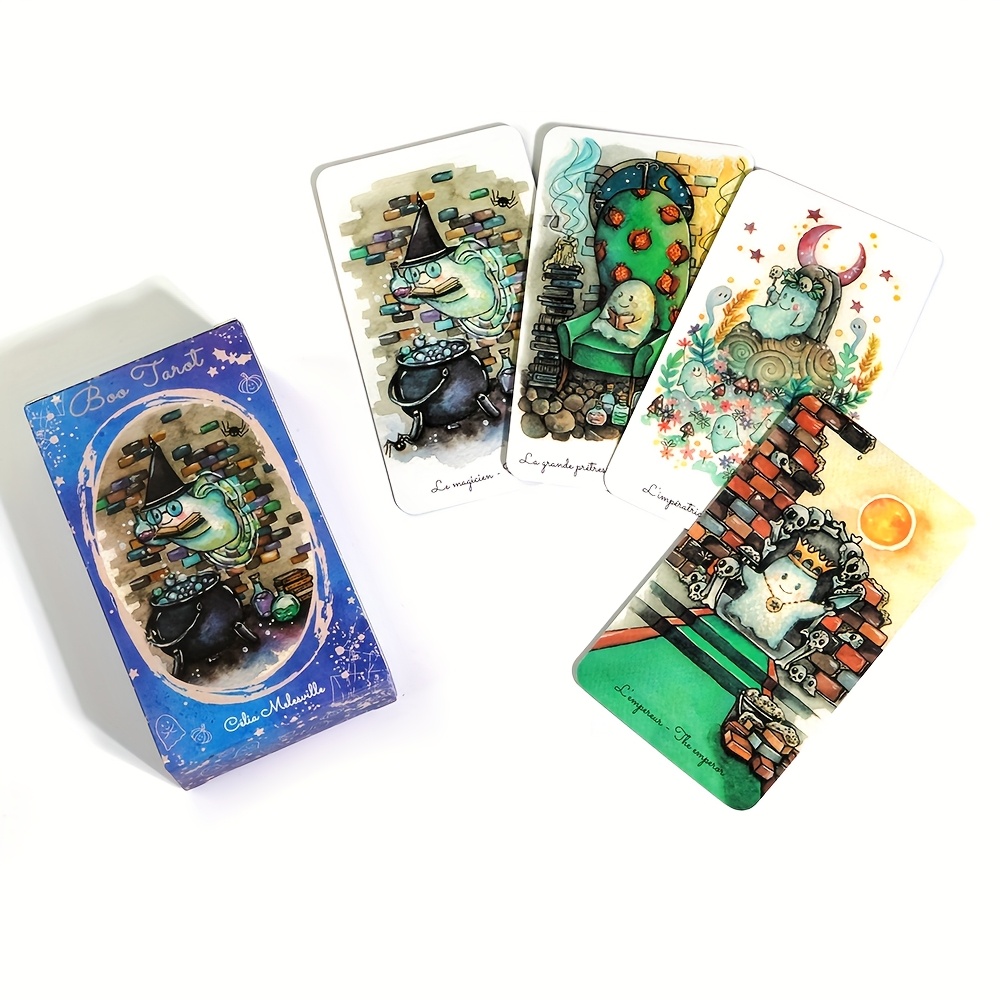 Boo Tarot Deck Ghosts Ghost Re - Tarot Deck With Guidebook review and price