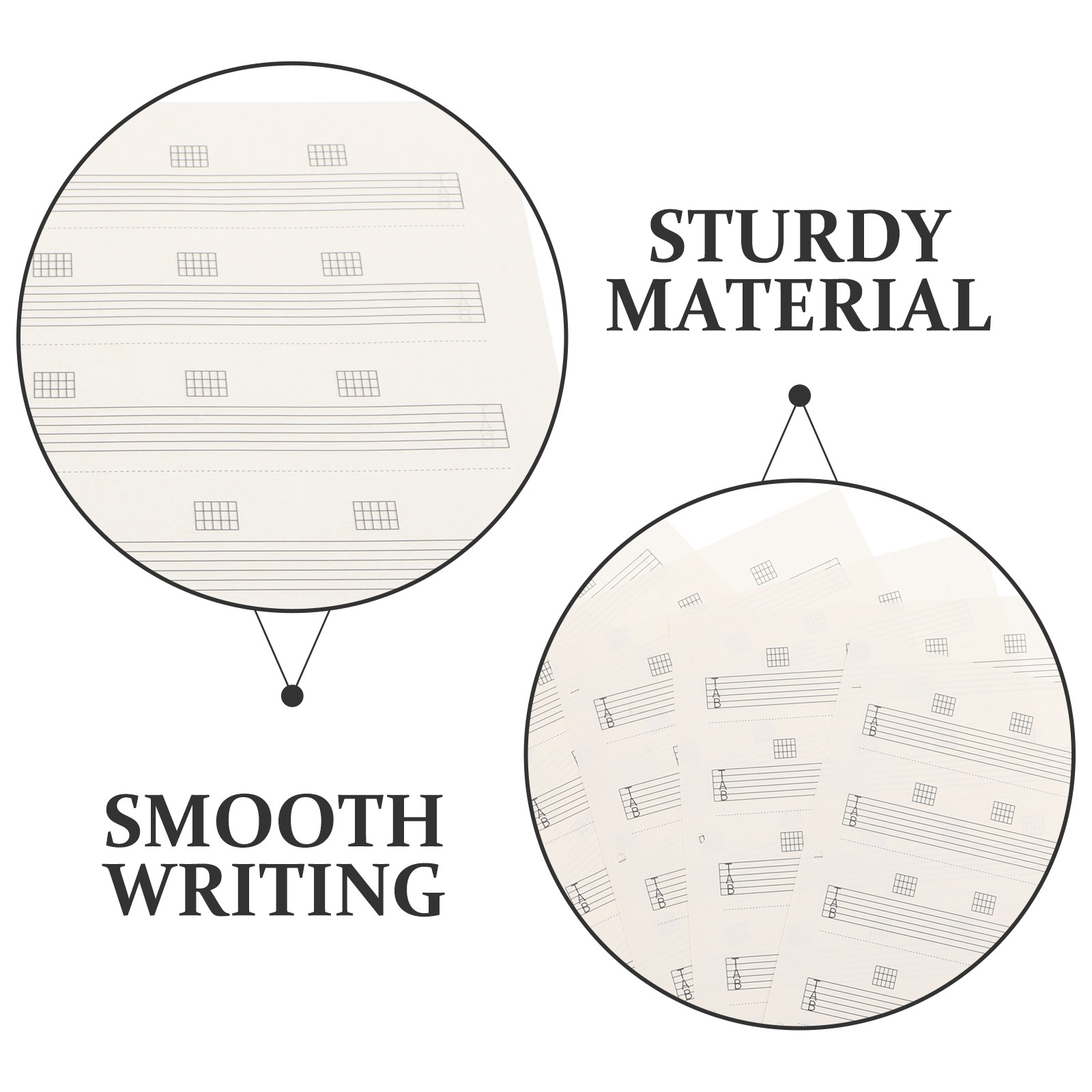 85Pcs Blank Guitar Tab Paper S - Blank Sheet Music Notebook review and price