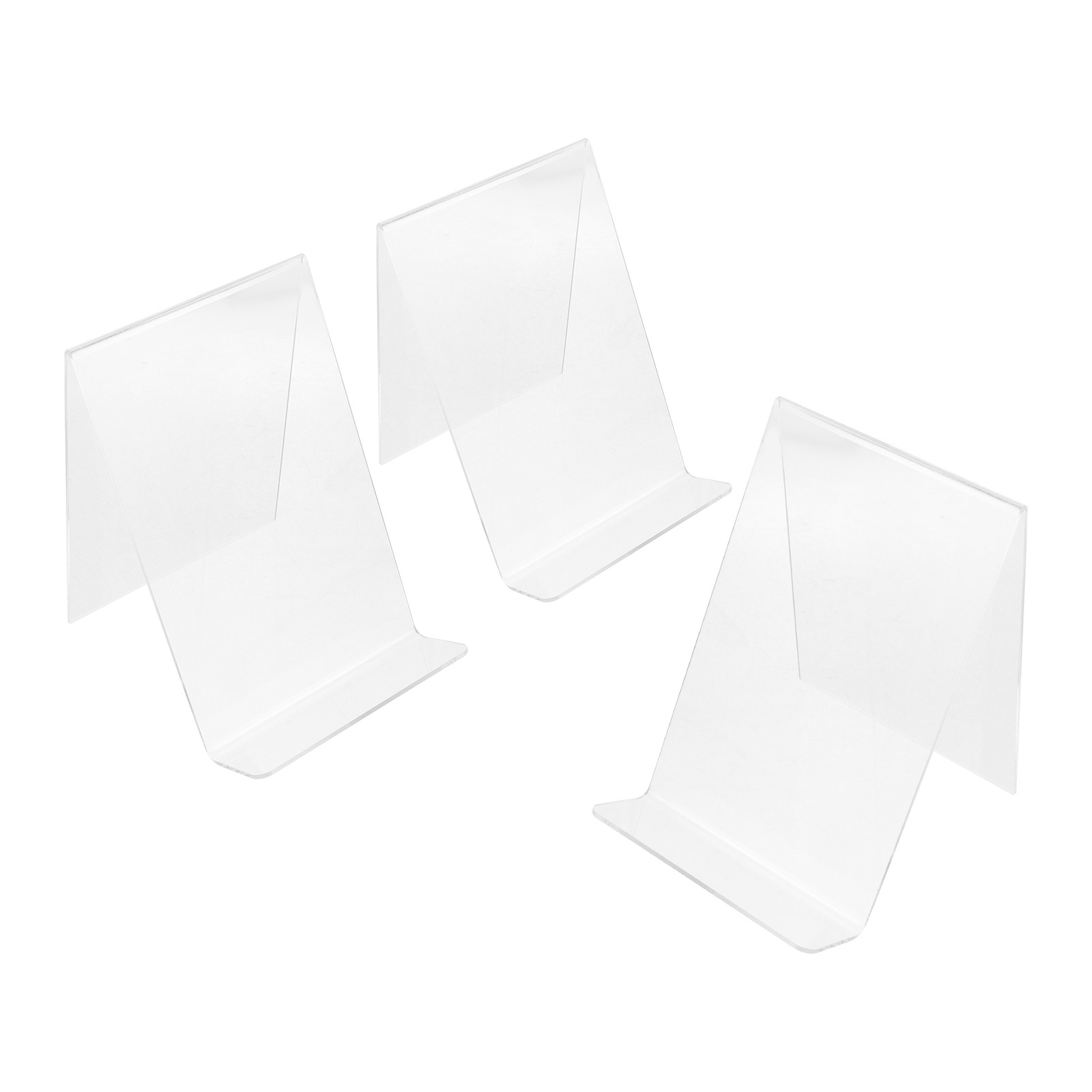 3Pcs Clear Acrylic Book Stand  - Clear Acrylic Book Stand Holder review and price