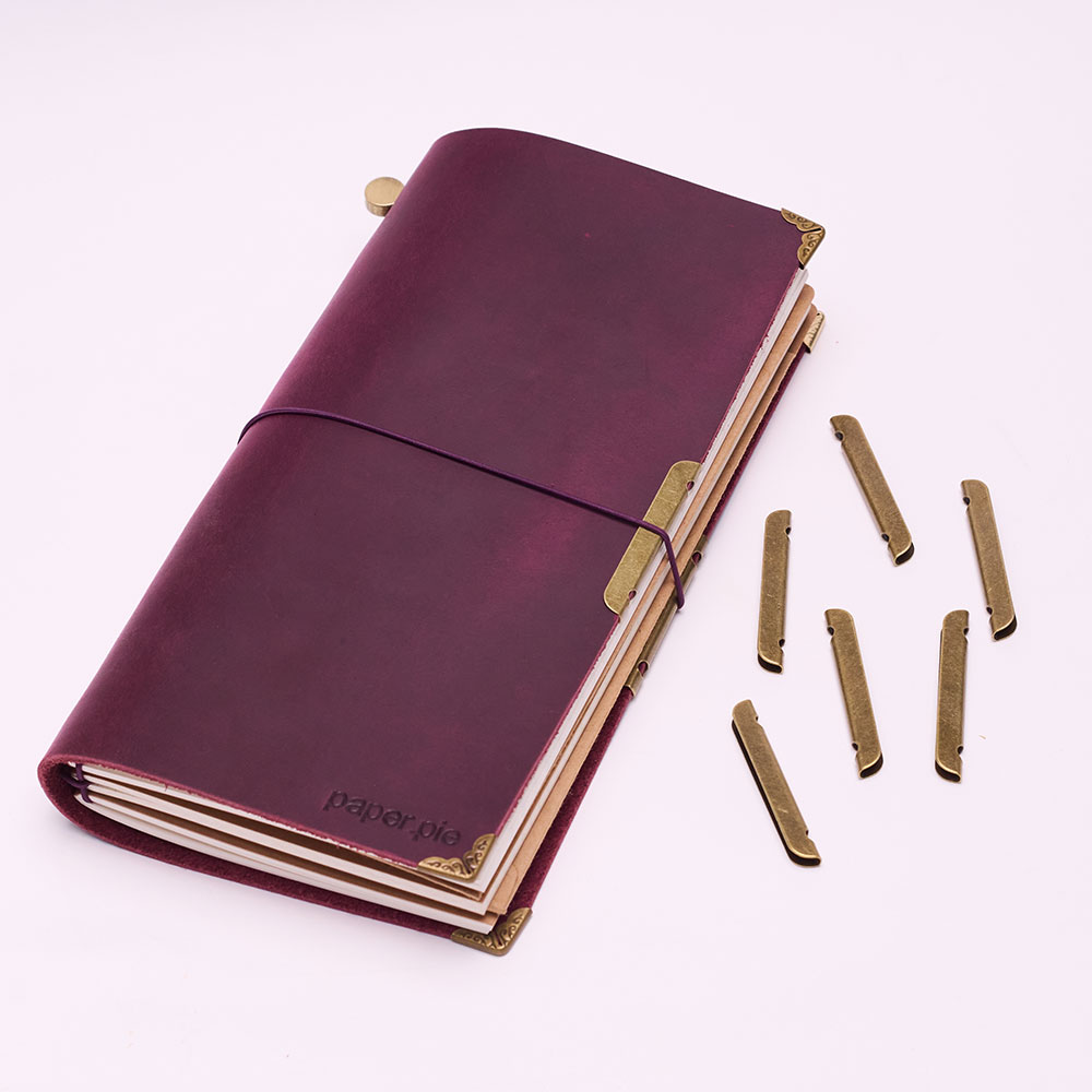 Leather Notebook Metal-Edge Pr - Vintage Leather Journal Notebook review and price